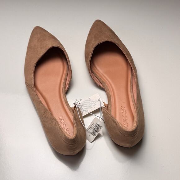 Old Navy  Pointed Toe Low Heel  D'Orsay Flats Sz 6 - Picture 3 of 7